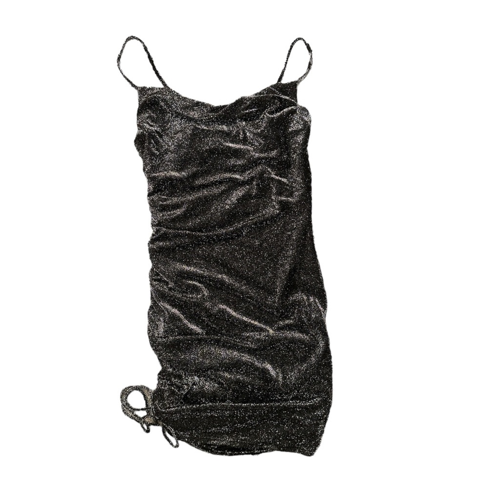 sparkly bodycon mini dress